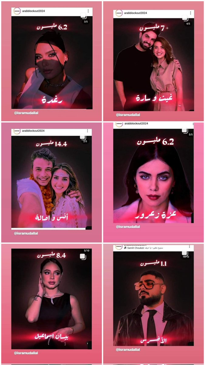 Queen20040153's tweet image. ما حد يحضرهم قاطعوهم .
وما تابعوهم .. شوفو كمية المتابعين هذول اسمهم مأثرين لو نشرو عن القضية بأثرو على نسب كبيرة من الناس في العلم بس لا همة ما بدهم لعاد لي ندهمهم .🤨🤨🤨
#مقاطعة_المشاهير