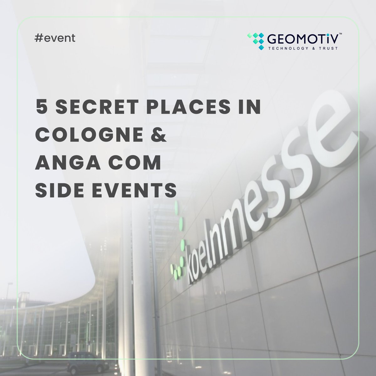 geomotiv's tweet image. Tomorrow, we&apos;re set to rock #ANGACOM!

Don&apos;t miss out—swing by our #StreamingHall7, #Hub8 booth to win #AirPods in our giveaway!
Plus, we&apos;ve got the inside scoop on #ANGACOMSideEvents and hidden gems in Cologne.

Check them out here: tinyurl.com/276ky3vr