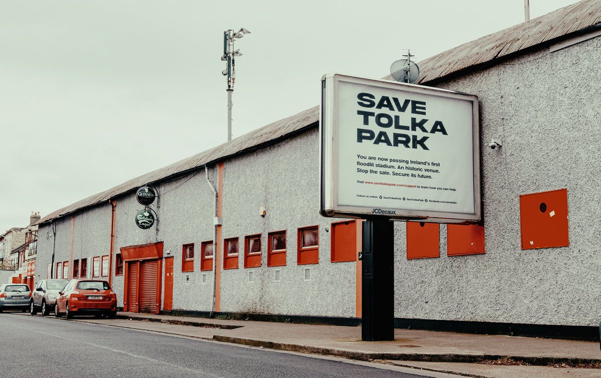 Tonight, hopefully, will be a landmark moment for grassroots activism in Dublin & for the future of football in our city. To reach a point where we are a council meeting vote away from saving Tolka Park appeared impossible when we launched in 2021. One last push. #SaveTolkaPark