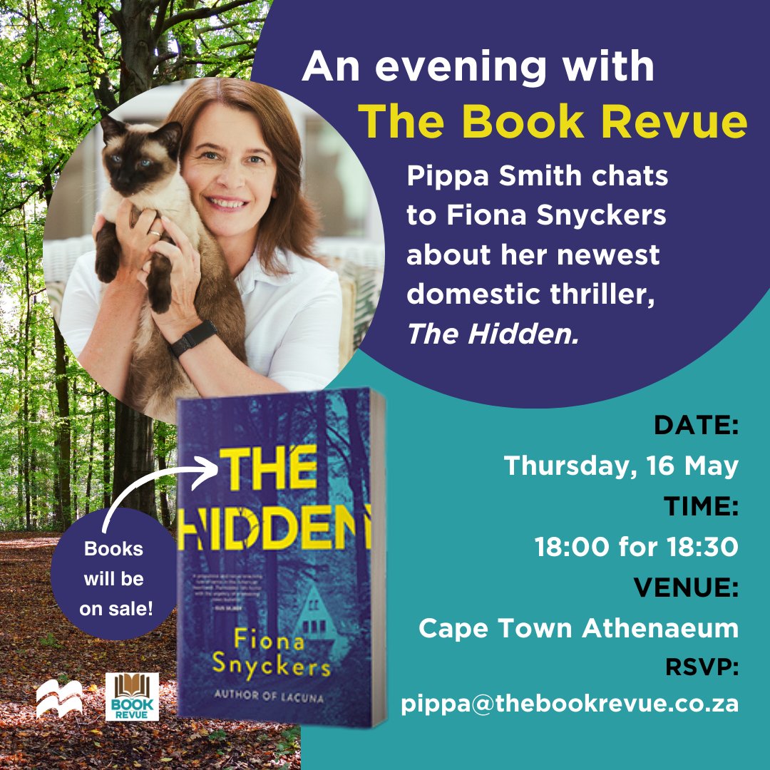 Come along on Thursday to this event in Cape Town. Should be a great conversation!