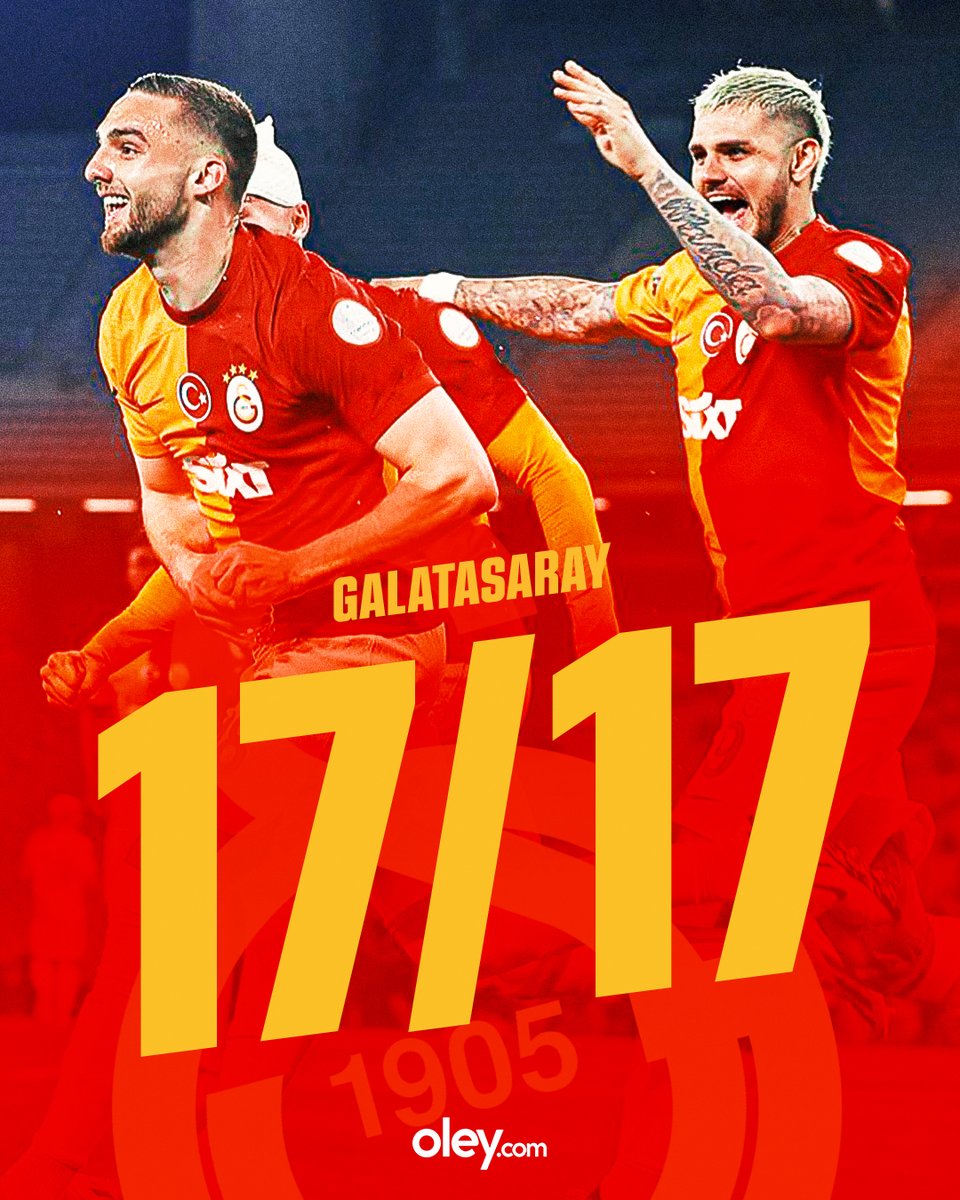 Galatasaray, ligin ikinci devresinde 17/17 yaparak zirveye yerleşti! 🎁 Siz de kazanmanın heyecanını Oley.com'da +0.20 yüksek oranla katlayın!