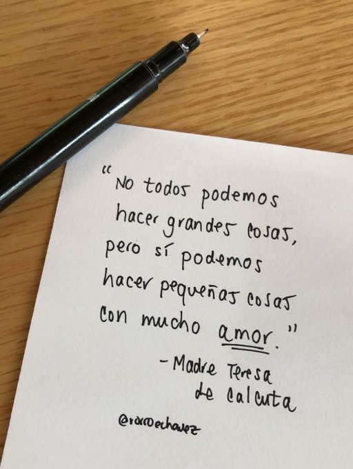 Muy Buenos Días Amig@s Les deseo un gran lunes y una muy buena semana Haciendo pequeñas cosas día a día, se hace la diferencia #13Mayo