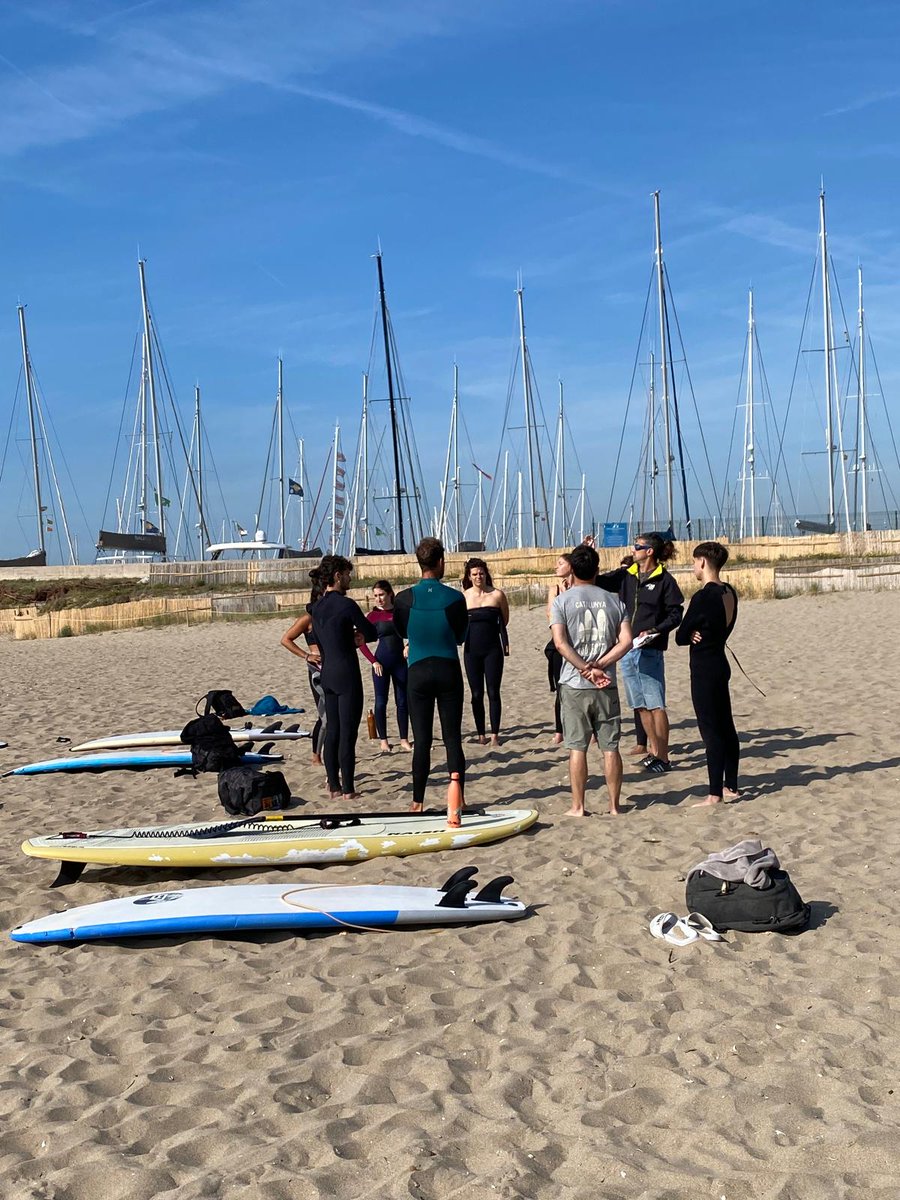 ✅ Aquest matí a Castelldefels prova d'accés a tècnic d'esport en surf @esportcat @fsurfcat 
✅ El curs començarà la segona quinzena de maig