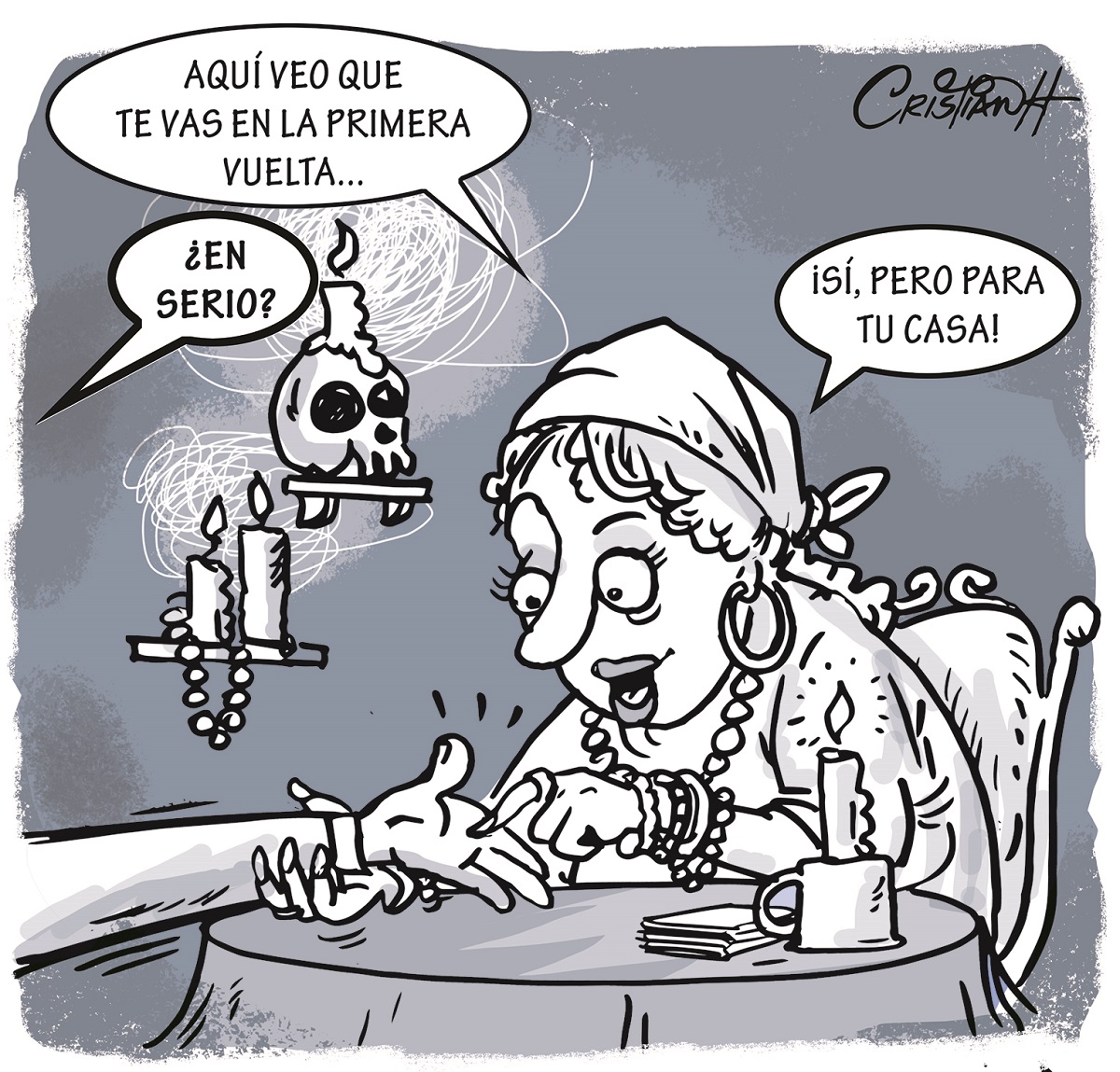 #Caricaturas El carrusel de la vida
Por: @criscaricaturas 
#PeriódicoElDía #CaricaturaElDía 
Más en: eldia.com.do/el-carrusel-de…