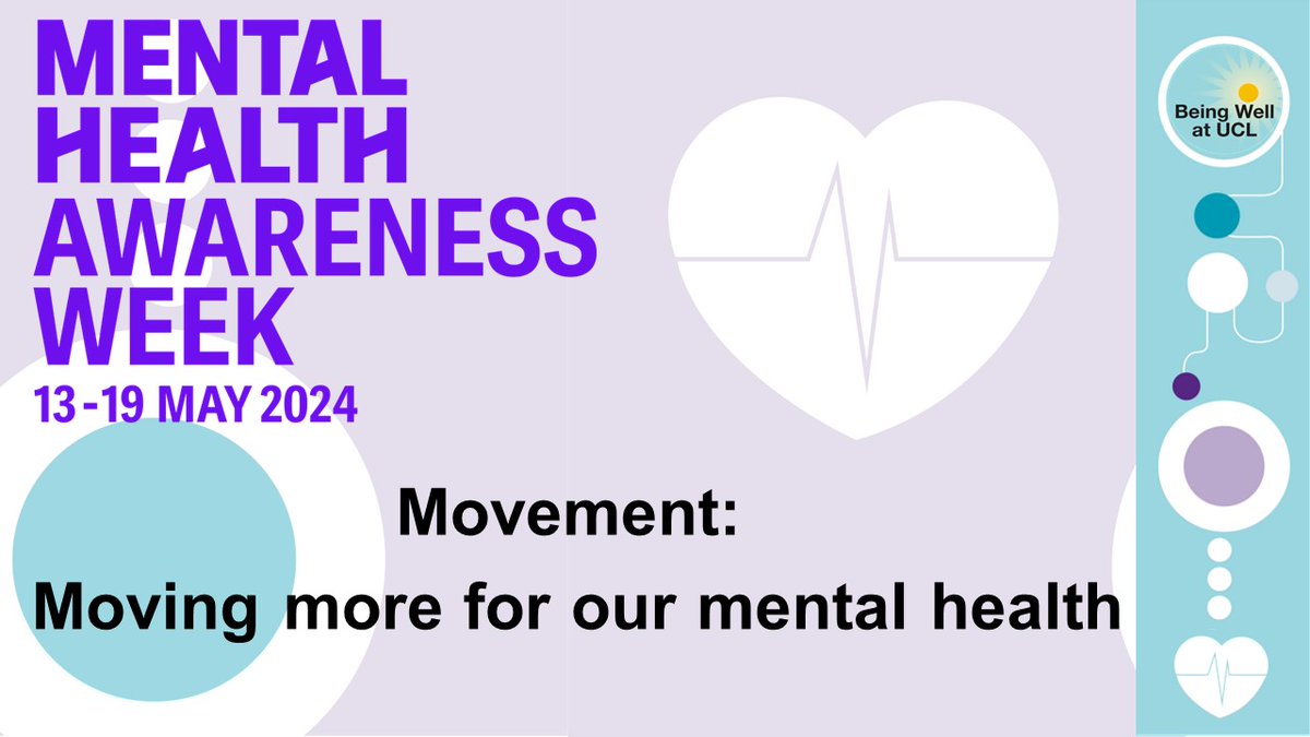 📣This #MentalHealthAwarenessWeek Workplace Health is supporting movement in the workplace. Read about three things you can do this Mental Health Awareness Week to support more movement. ➡️shorturl.at/lRVX9