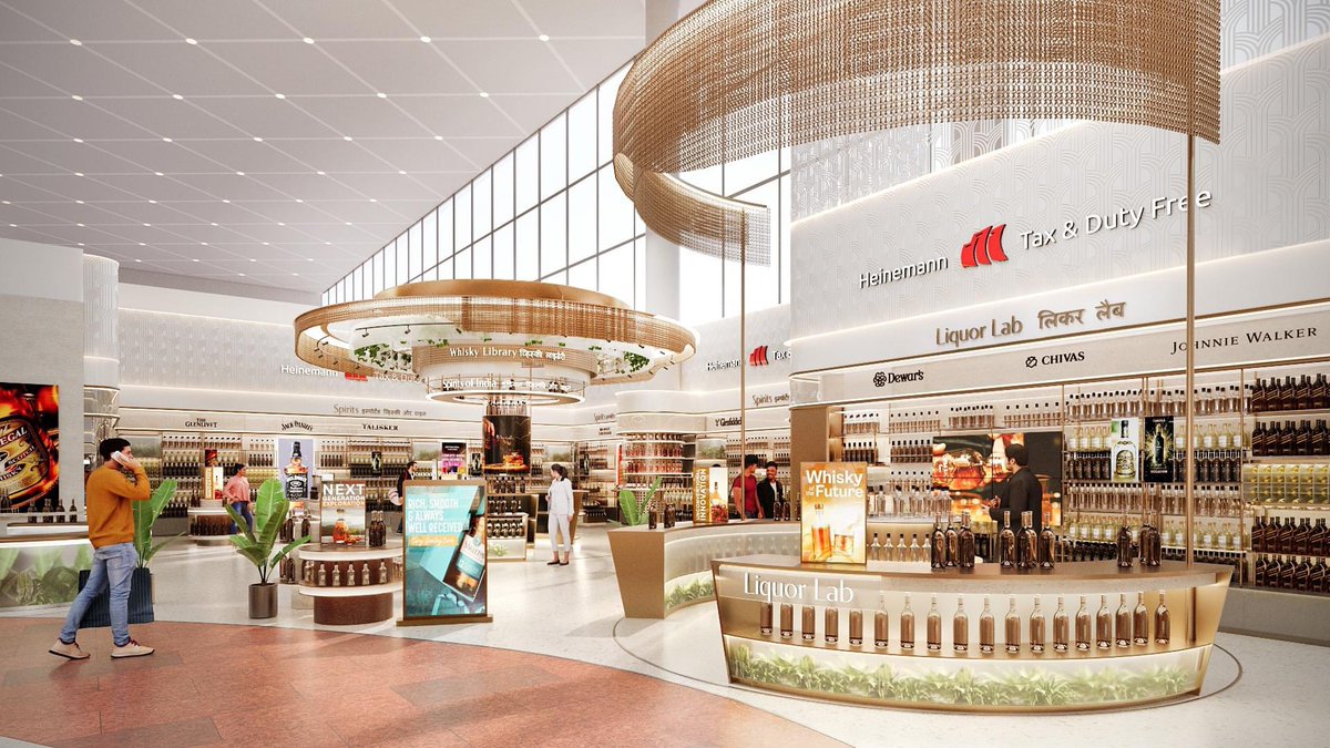 Get ready to indulge in an engaging shopping experience at #NIAirport!Heinemann Asia Pacific and BWC Forwarders to bring a seamless blend of duty-free and retail,featuring the finest regional artisanal traditions and renowned international labels,all under one roof.@JEWAR_airport