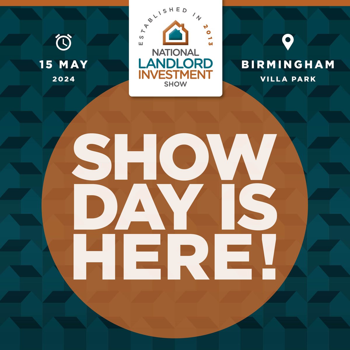 Show day is here!! If you haven't done so already, you can register for your FREE tickets here tinyurl.com/2879fzzw to our Birmingham Show today at Aston Villa FC. 50+ Exhibitors, 25+ Seminars, Panel Debate and Morning Networking Event. Doors open at 9am🏡