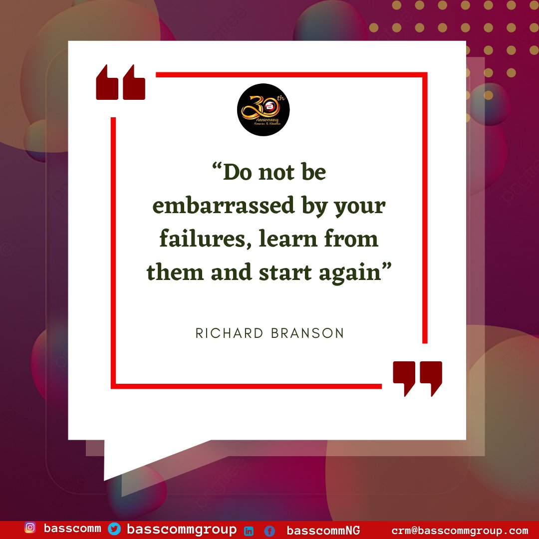 Embrace your failures, for they are the stepping stones to success. 

Don't be discouraged by setbacks, but rather, let them be the sparks that ignite your determination to try again, and again until you reach your dreams.