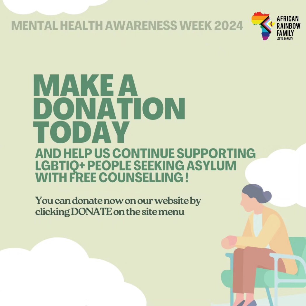 This Mental Health Awareness Week, we hope to remind all of our service users that we do offer free #therapy sessions with a range of counsellors that we work with closely. Please help us to continue offering this support to our incredible service users by donating today 🚨