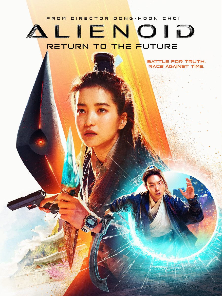 FlickMatic_'s tweet photo. #EXCLUSIVE

#ALIENOID 2 : #ReturnToTheFuture [2024] South Korean Sci-Fi Fantasy Action Adventure Film

Premiere Soon in #Hindi &amp; #Korean Languages on Amazon Prime Video India.

IMDb Rating:- 6.6/10

Distributed By:- @MVPIndia

Hindi Trailer
https://t.co/A47l2PZ5WI

#Alienoid2 https://t.co/dgQqucXMxA