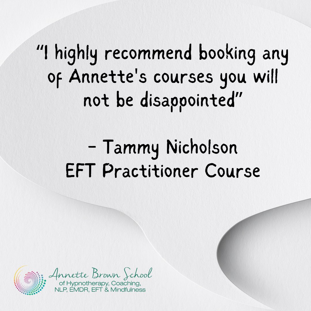 AnnetteBrownSchoolofHypnotherapy tweet media