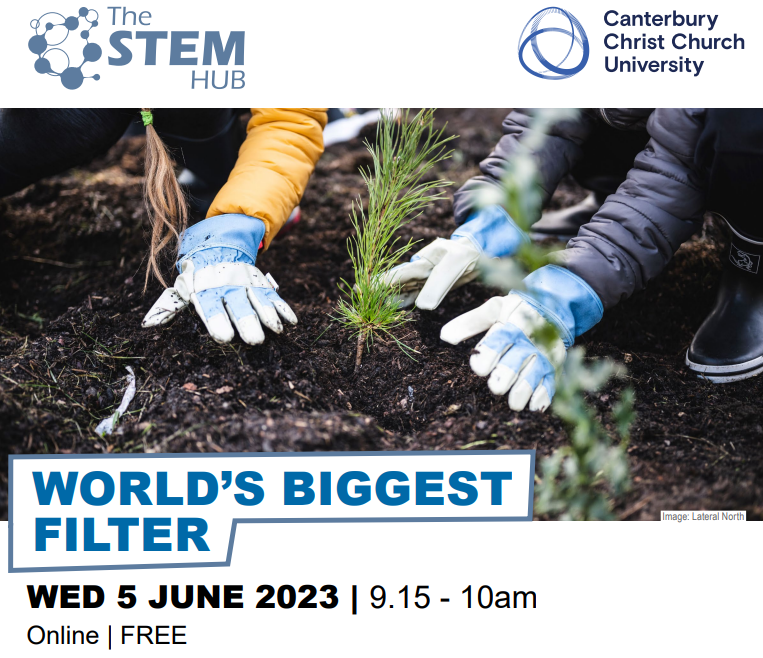 🌱🌎 Join us for World Environment Day!🌱🌎 STEM Ambassadors, @Earthwatch_Eur and @STEMHUB_SE are hosting a special webinar for primary children, exploring soil's secrets and learning how to champion sustainability! 📅June 5th 🕒9:15am Register now: shorturl.at/glRV6