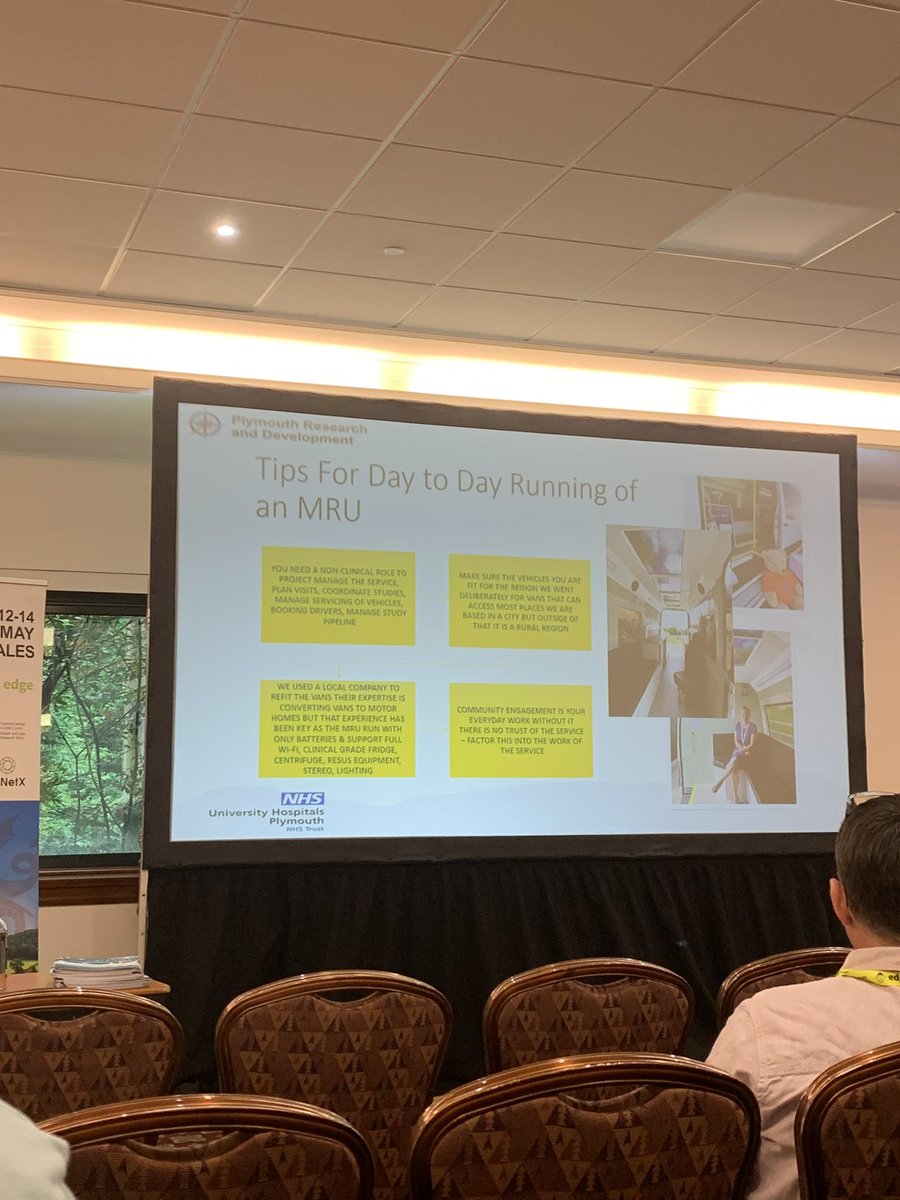 hamdi_a_hamzah's tweet photo. Interesting insights and learning in running a mobile research unit. Community engagement is key and delivering what the public want is more important than what we think they want. #RDF24 #breakoutsession #mobileunits https://t.co/X2Ijs0W8Jm