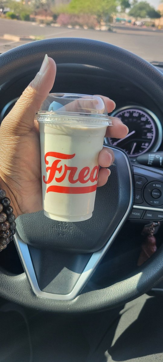 THIS cannot be what a small shake has come to.
Smh... are they serious?

Milk Shake...
Freddys...
Price: $6

Companies are literally milking inflation.