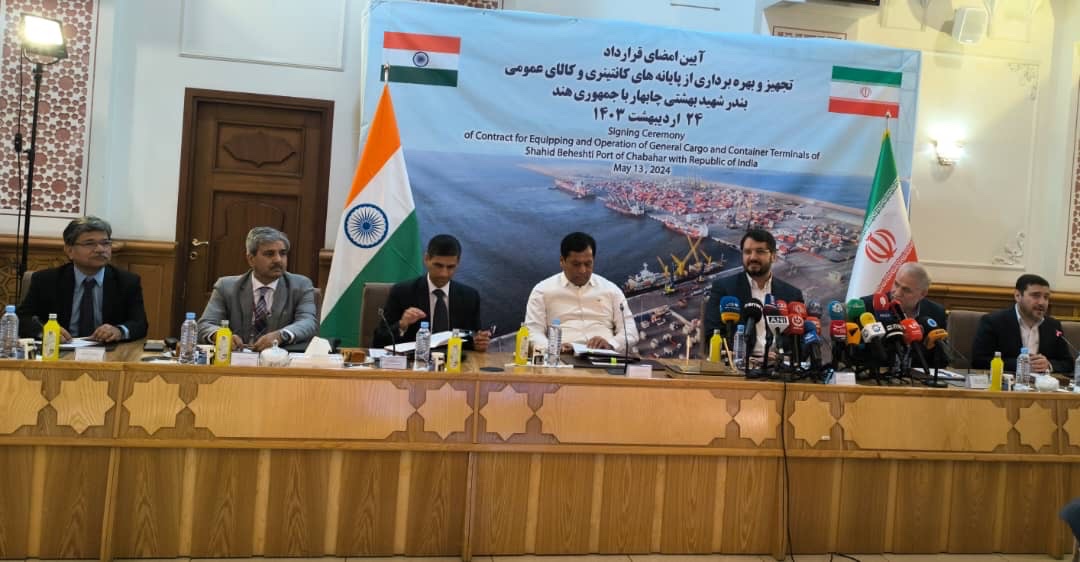 Breaking: India, Iran sign 10 yrs contract on Chabahar port