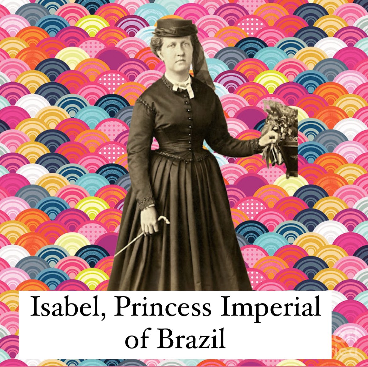 Today in HERstory - 1888 Isabel, Princess Imperial of Brazil signed the Lei Áurea (golden law), abolishing all slavery in Brazil. Her previous laws had freed all children born to slave parents, and all slaves who reached the age of 60. . #herstory #womenshistory #todayinhistory