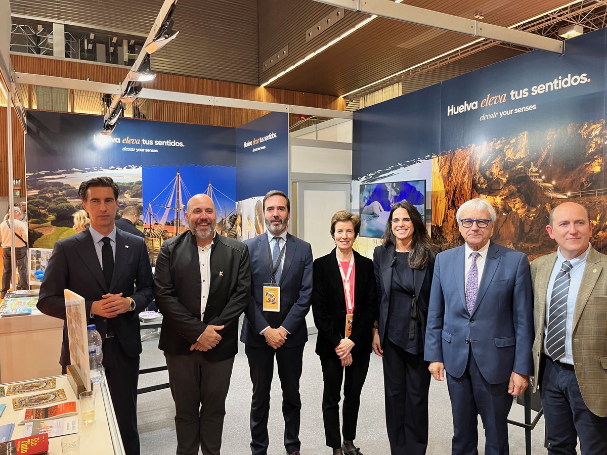 La provincia de Huelva muestra su oferta turística en Bilbao, en una nueva edición de @Expovacaciones. heconomia.es/volatil.asp?o=…