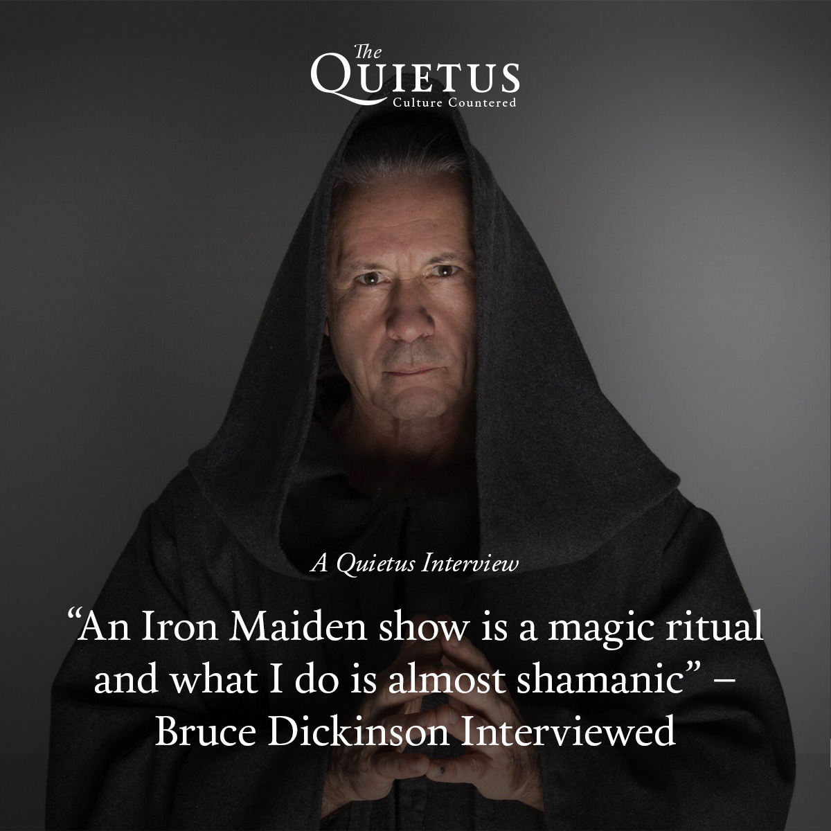 Kicking off the new Quietus, an interview we've been trying to make happen for years: #BruceDickinson speaks to @johnhiggs – discussing solo projects, magic, the hallucinatory mandrake root, William Blake, #IronMaiden and more. thequietus.com/interviews/bru…