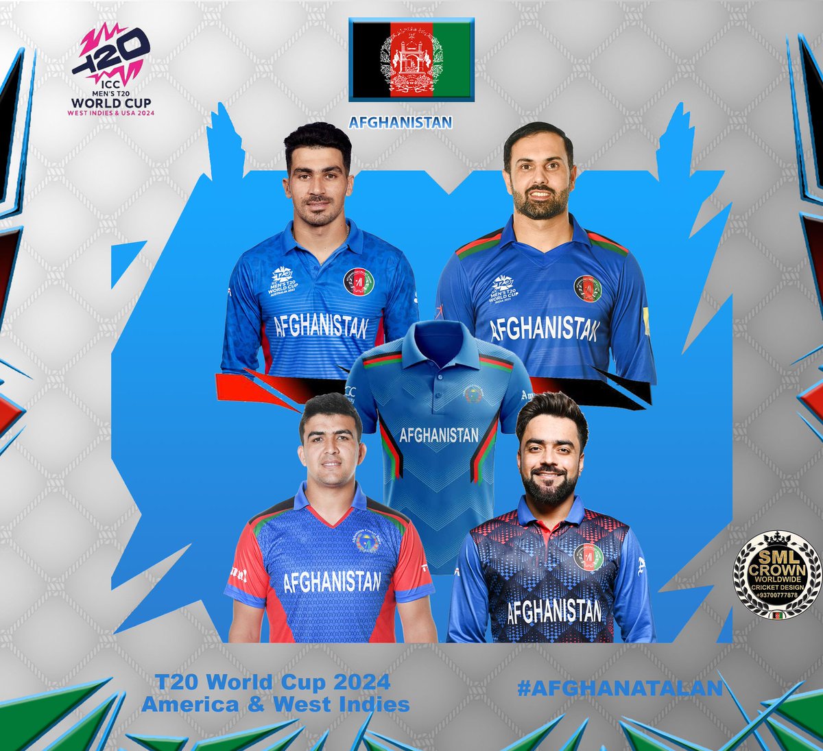 Afghanistan all time gorgeous kits, which one is more beautiful.   🇦🇫  1️⃣.2️⃣.3️⃣.4️⃣ or 5️⃣.

Tell me on below 👇 comments me.

#AfghanAtalan | #T20WorldCup2024