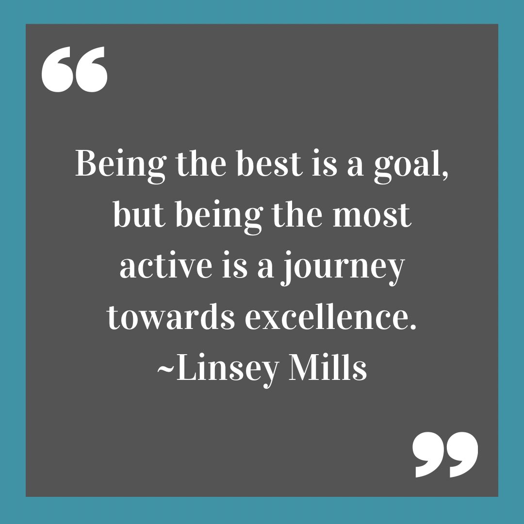 Being the best is a goal, but being the most active is a journey towards excellence. ~Linsey Mills
#goalgetter #goalorientedmindset #goals2024 #excellence #AchieveYourGoals
Follow #currencyofconversations #callinzgroup #simplyoutrageous
