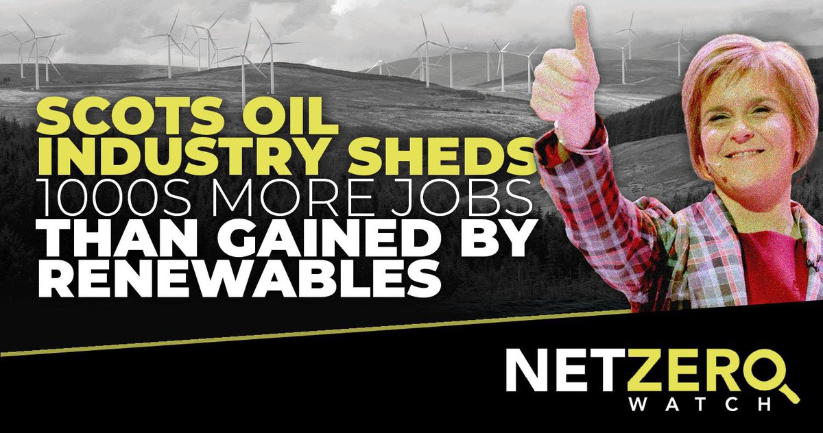 Scotland's oil and gas industry is estimated to have lost tens of thousands of jobs more than has been gained from renewables over a decade, leading to grave disquiet over how the nation's energy economy is being handled.

#CostOfNetZero

Read more: heraldscotland.com/news/24313134.…