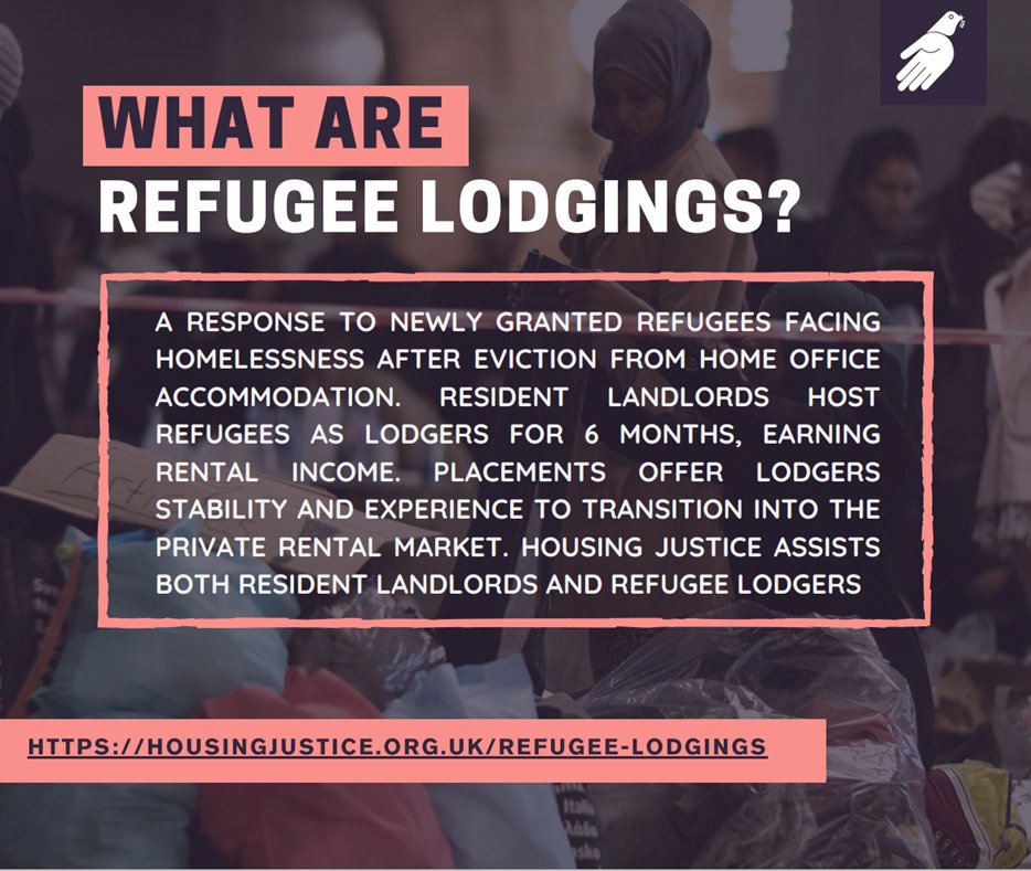Do you live in London and have a spare room? If so, do consider joining us in Refugee Week to hear about how you could offer a place of refuge to a newly granted refugee & earn rental income? Weds 19th June 13:00-14:00 online. To book your place visit: bit.ly/44OrM8V