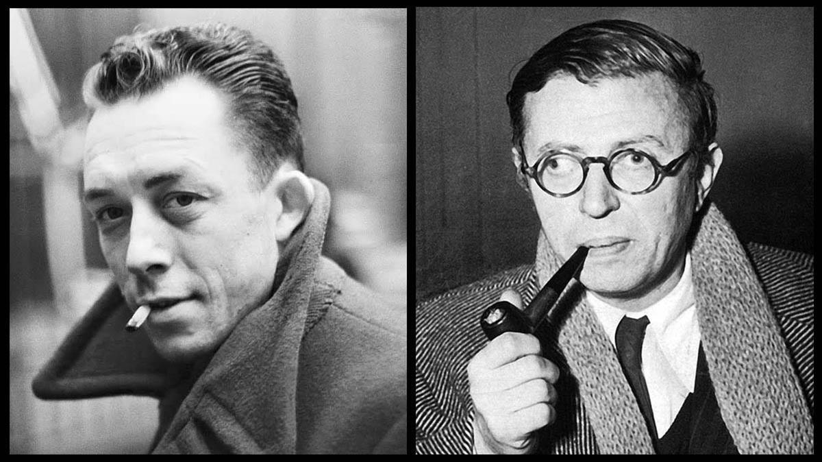 En los años cincuenta, las controversias y la ruptura de la amistad entre Albert Camus y Jean Paul Sartre resonaría fuerte en intelectualidad francesa de la época, y trascendería lo meramente ideológico para sumergirse en lo personal. Durante la Segunda Guerra Mundial, Camus