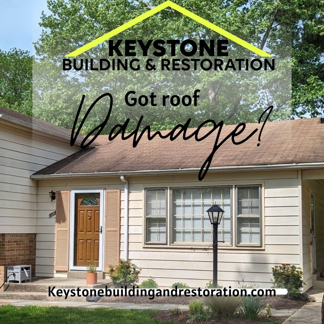 If you have roof damage contact Keystone Building and Restoration we will inspect your roof for you. #maryland #Virginia #Westvirginia #dc #roofingcompany #gutters #siding #homeimprovements #marketing #entrepreneurs #motivation #shopping #teamwork #explore #roofers #roofing