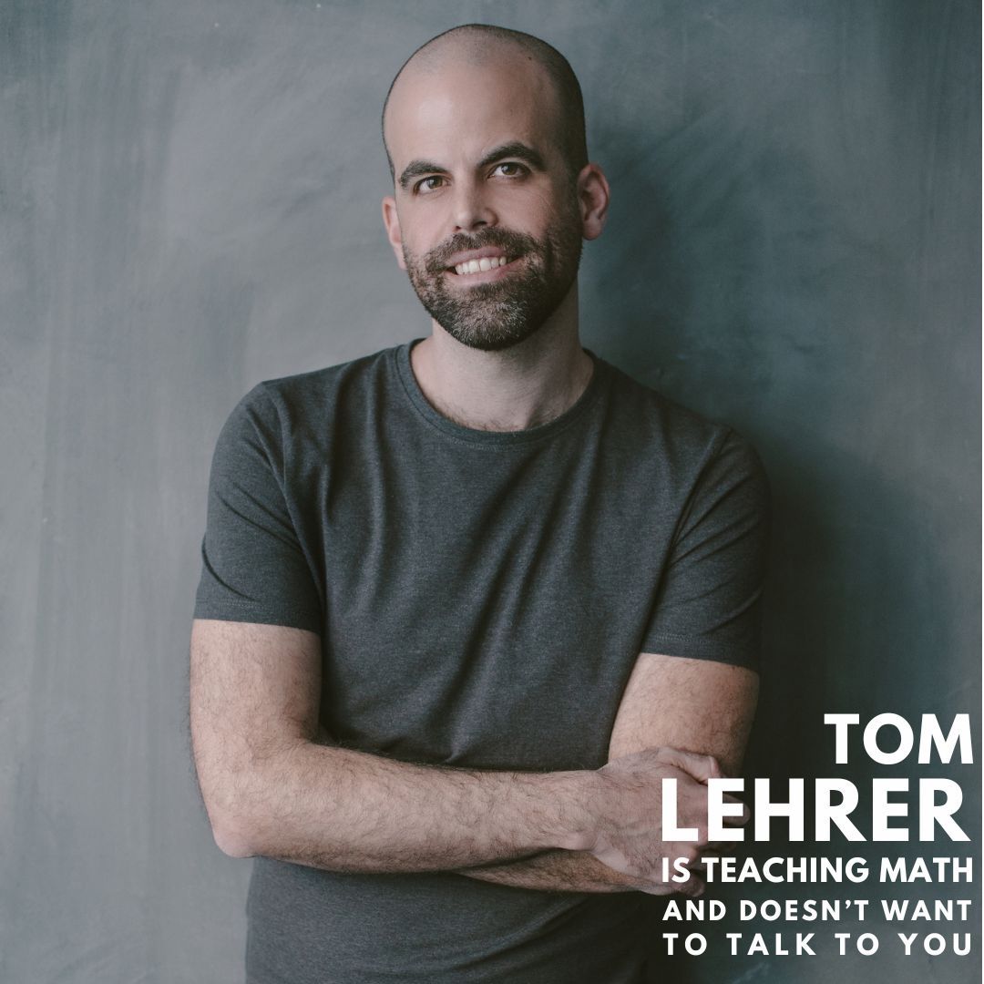 Introducing the cast of TOM LEHRER IS TEACHING MATH AND DOESN'T WANT TO TALK TO YOU.

Shahaf Ifhar plays TOM LEHRER

📆  28 May - 9 June
🎫  bit.ly/tomlehrer-show