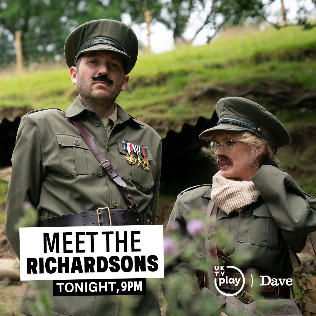 Jon buys a field, and Lucy goes full Wagatha Christie. Watch Meet The Richardsons tonight at 9pm, on Dave, or watch all episodes now on UKTV Play.