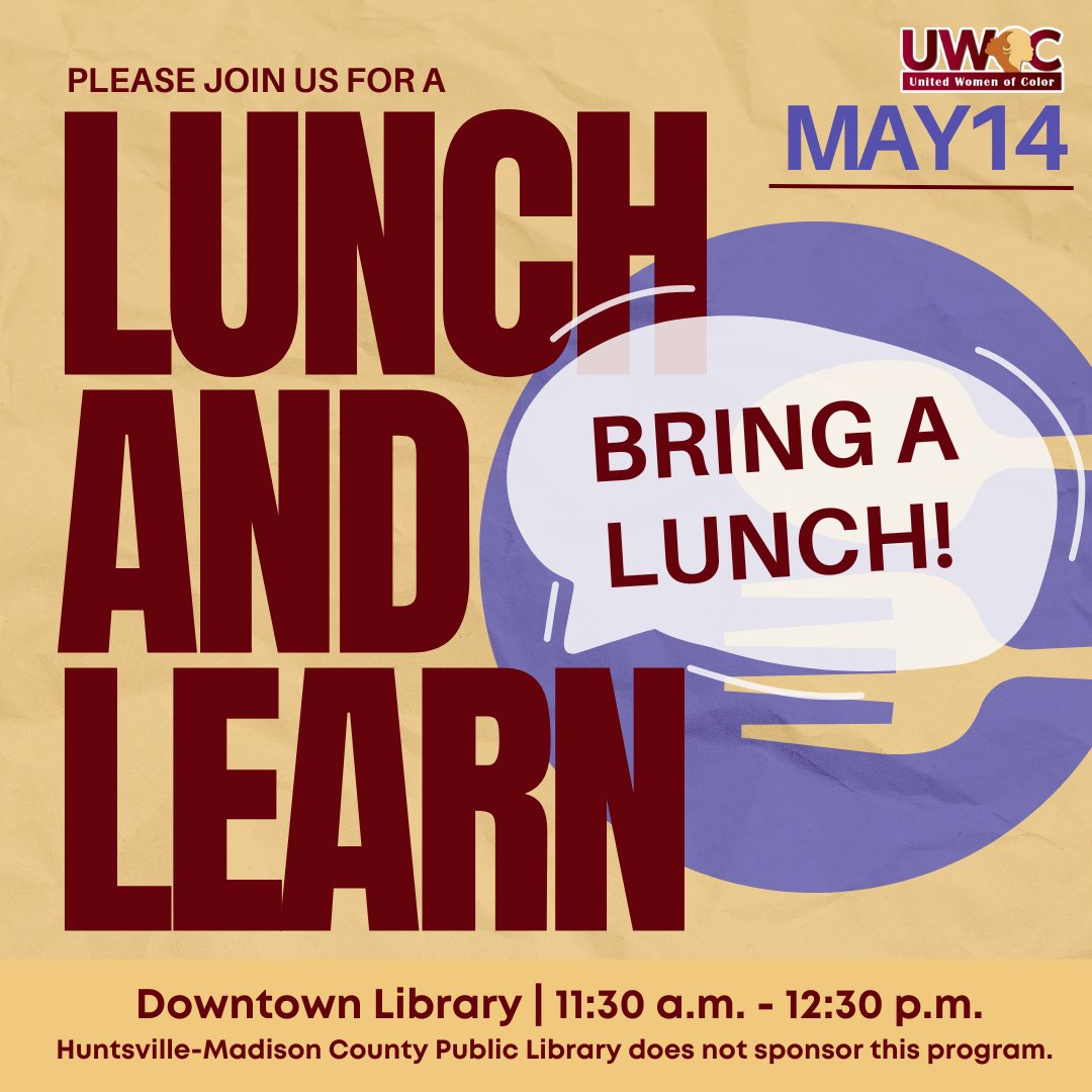 Huntsville: Join our friends at @uwoc_al for a lunch and learn tomorrow, Tuesday, May 14. Arise's Adam Keller will discuss Alabama's coverage gap and how to engage in advocacy. Register at actionnetwork.org/events/uwoc-lu…