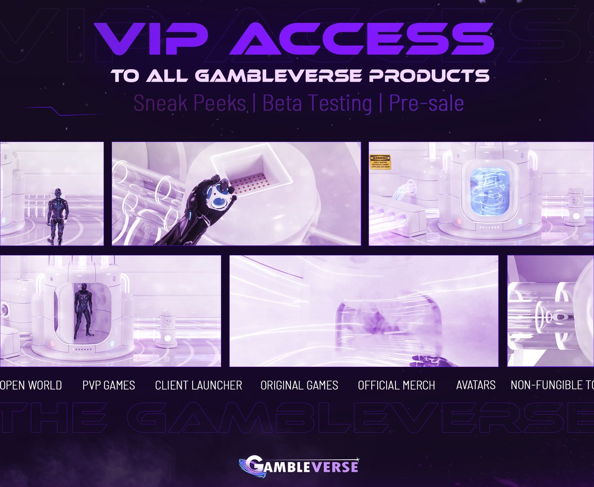 The_GambleVerse's tweet image. The Gambleverse VIP Access? 👀💎 

Coming soon... let us cook 🧑‍🍳
