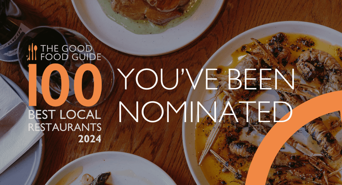We're thrilled to share that we've been nominated for the Good Food Guide’s 100 Best Local Restaurants 2024! 🎉👏 You can help us reach the shortlist by keeping your votes coming! You can vote for us here > bit.ly/4bCPGWL