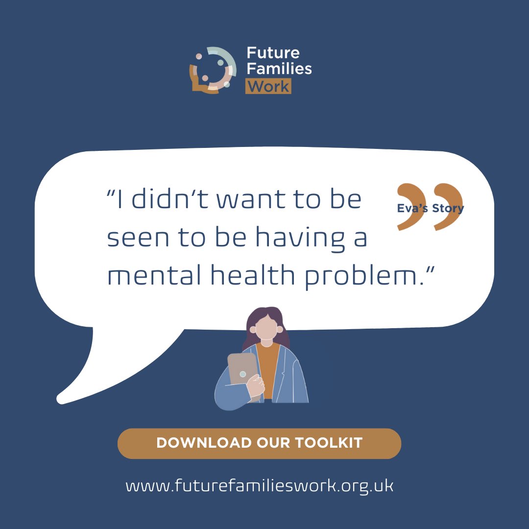 It’s #MentalHealthAwarenessWeek &amp; here’s Eva’s Story - a single mother struggling to find balance &amp; approach the topic of #mentalhealth in the workplace. 

Read the full case study &amp; discover solutions in our toolkit: shorturl.at/tHNT0 

#workingfamilies #flexibleworking