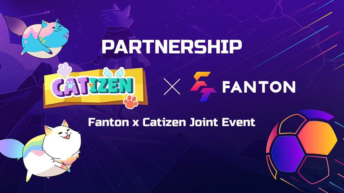 ⚽️ Fanton ✕ Catizen 😼 We are pleased to announce great collaboration with Fanton!🔥 Let’s join forces to develop on TON! 👉 About Fanton: 📚 Fanton is a p2e-game where you choose football players who you believe will perform in REAL matches this weekend in the top leagues of…