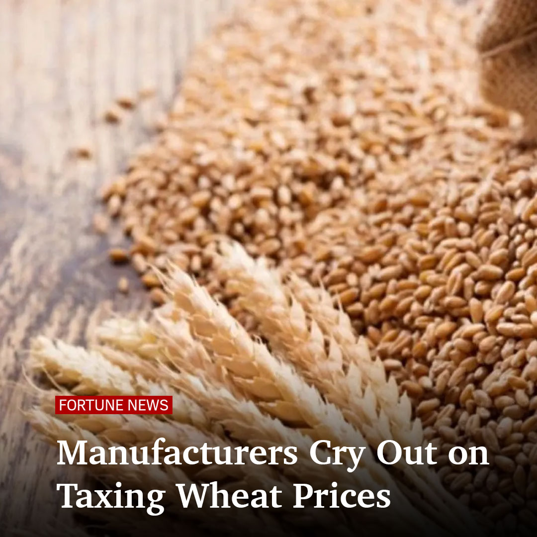 Manufacturers of biscuits, noodles, and animal feed are sounding the alarm, urging policymakers to intervene on the impacts of escalating wheat prices. Read more ow.ly/imk550RE3fy