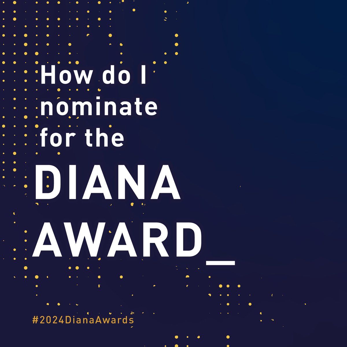 How do I nominate for the DIANA AWARD_ Do you know a young social activist? Head to our nominations centre to find out how you can nominate them for the #2024DianaAwards – link below. 👉 loom.ly/2heOkOs