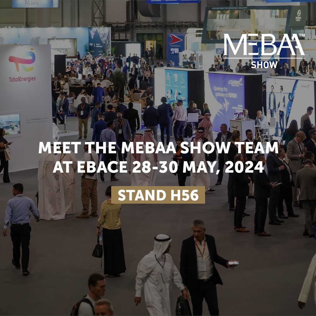 We're excited to be at #EBACE 2024 & to meet our industry partners. With business aviation soaring across the Middle East, seize the chance to explore the industry's future with us. Meet us at stand H56 or contact us today to schedule a meeting: bit.ly/3JNAsCF