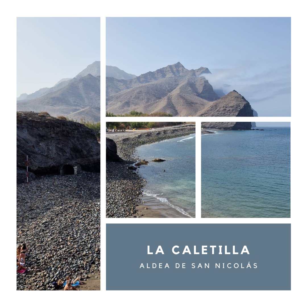 ¡Disfruta de La Caletilla! En donde la arena y el mar se vuelven uno 🌊

#LaAldeaDeSanNicolas #UnPuebloUnico