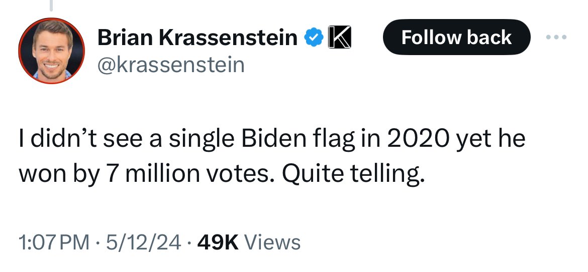 You need to understand @krassenstein that dead people don’t wave flags, they only vote Democrat.