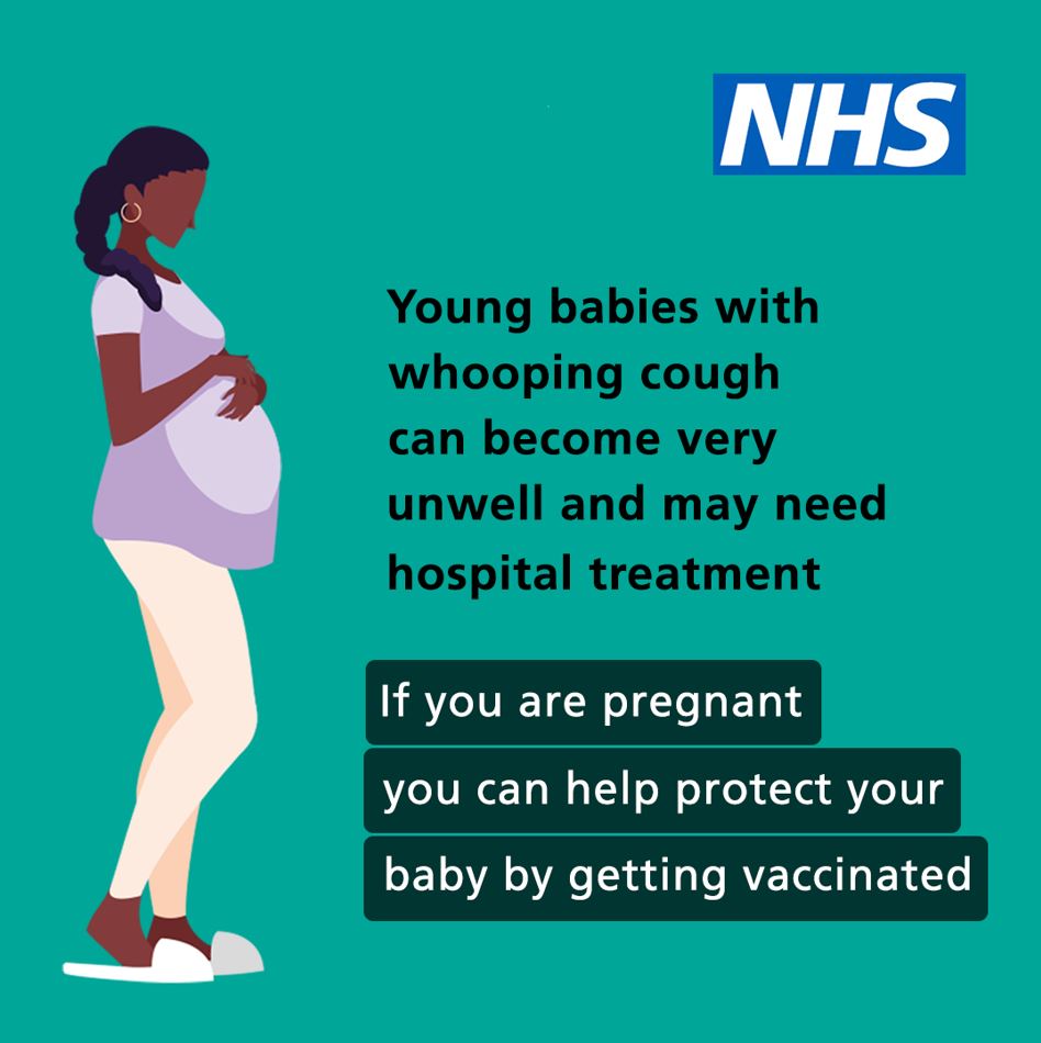 Young babies with whooping cough can become very unwell and may need hospital treatment. If you are pregnant you can help protect your baby by getting vaccinated. 👉 Find out more: orlo.uk/wpMHl