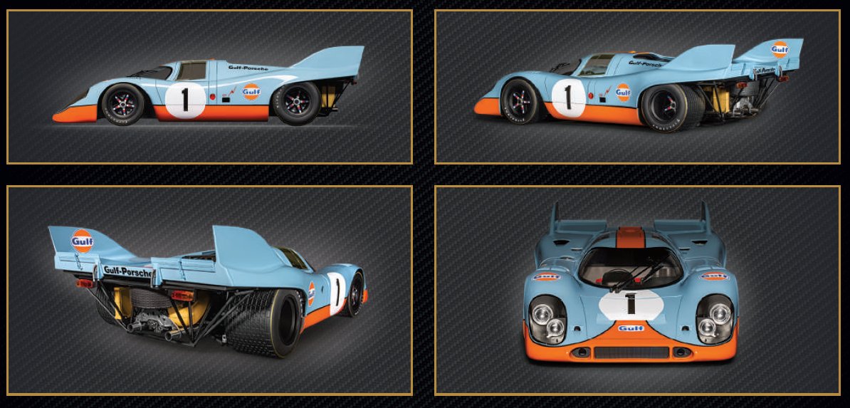 wonderland_mdls's tweet photo. #Pocher is proud to unveil its latest masterpiece: the #Porsche917 #GulfEdition 1:8 Scale #ModelKit
Register your interest in store or online!!
https://t.co/5ysoijqzob https://t.co/7195vqQXPt