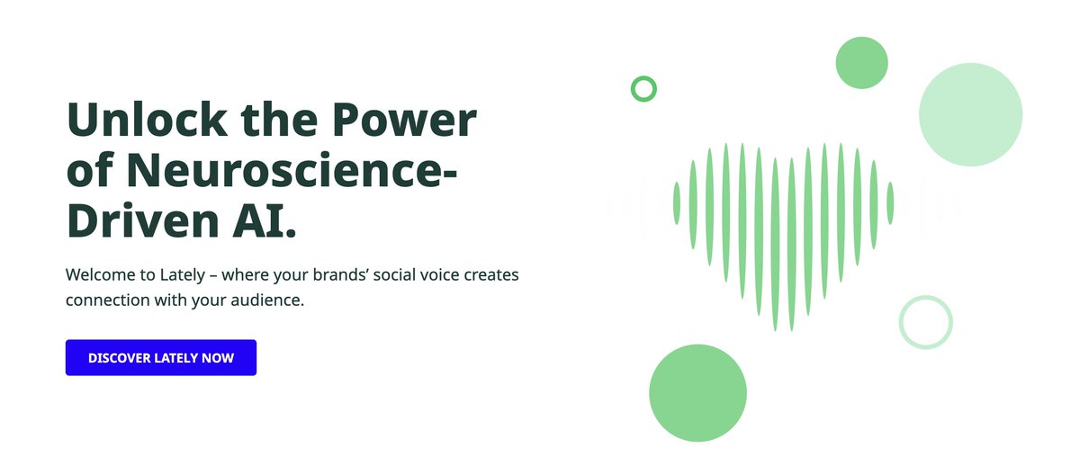 Did you know that NEUROSCIENCE and #AI can help you dial your brand voice into every market and sub-brand? It's true. AND it's like, craaaazy easy thanks to Lately bit.ly/3qStYq1 #marketing #GenerativeAI