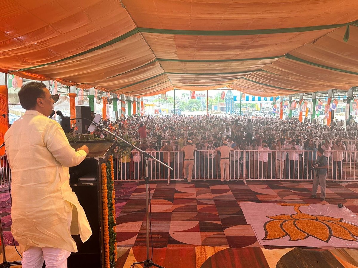 CaptAbhimanyu's tweet photo. जय भाजपा तय भाजपा
नारनौंद की विजय संकल्प रैली में हजारों की संख्या में पहंचकर अपना आशीर्वाद देने के लिए आप सभी कर्मठ,जुझारू साथियों का धन्यवाद आभार. आपके समर्थन और आशीर्वाद से हम नारनौंद से ऐतिहासिक जीत दर्ज करेंगे। https://t.co/f9FFoODPNe