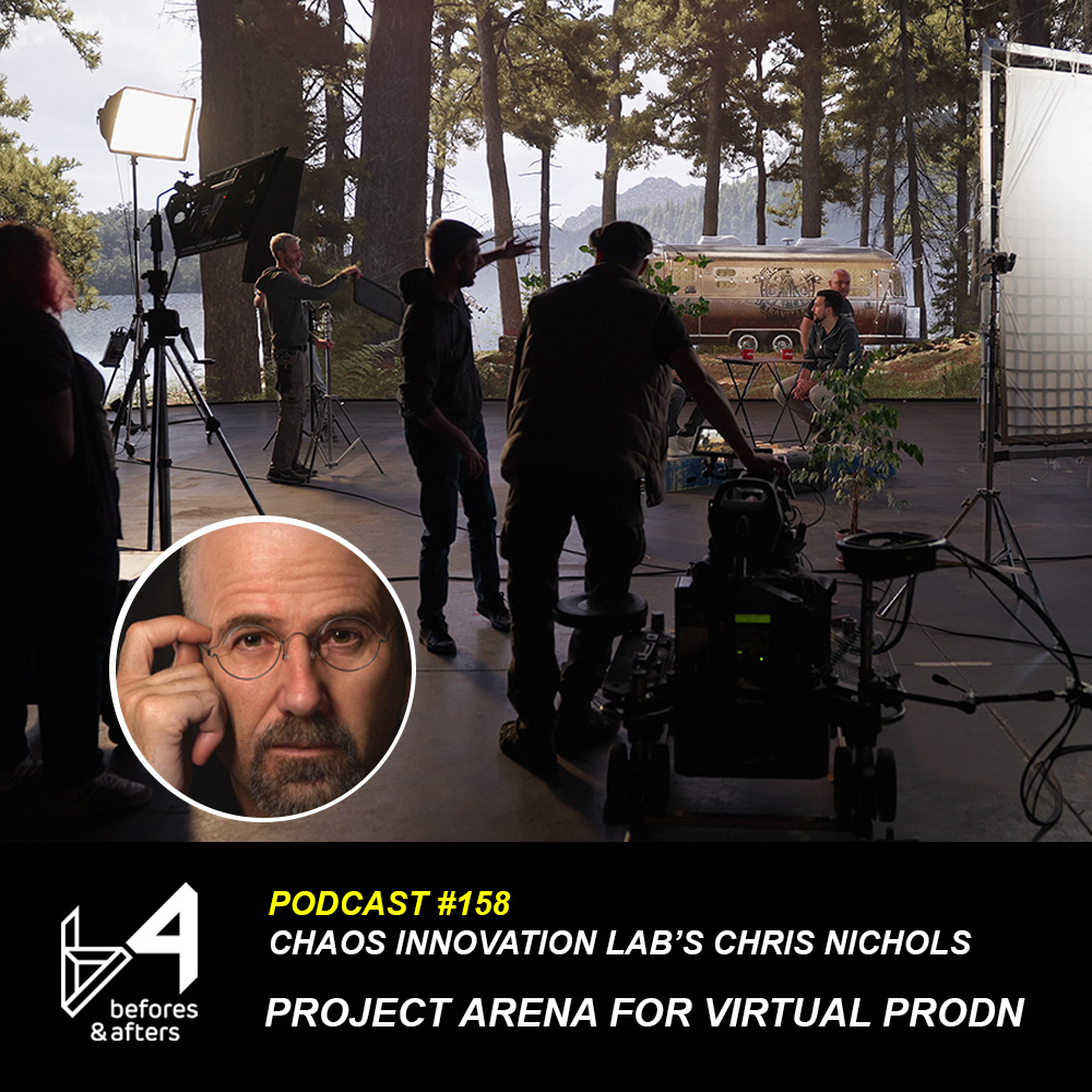 NEW PODCAST! Chris Nichols (<a href="/redeyetales/">Christopher Nichols</a>) on <a href="/ChaosGroup/">Chaos</a>'s new adventure into virtual production --> Ray tracing in the real-time world of LED walls. Check it out at <a href="/beforesmag/">befores & afters magazine</a> beforesandafters.com/2024/05/13/chr…