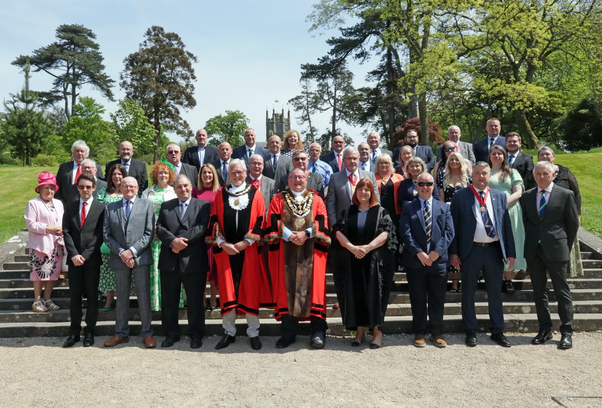 New Neath Port Talbot Mayor sworn in at Margam Orangery has long association with public service. Read the full story here: beta.npt.gov.uk/council-democr… @SBHealthCharity