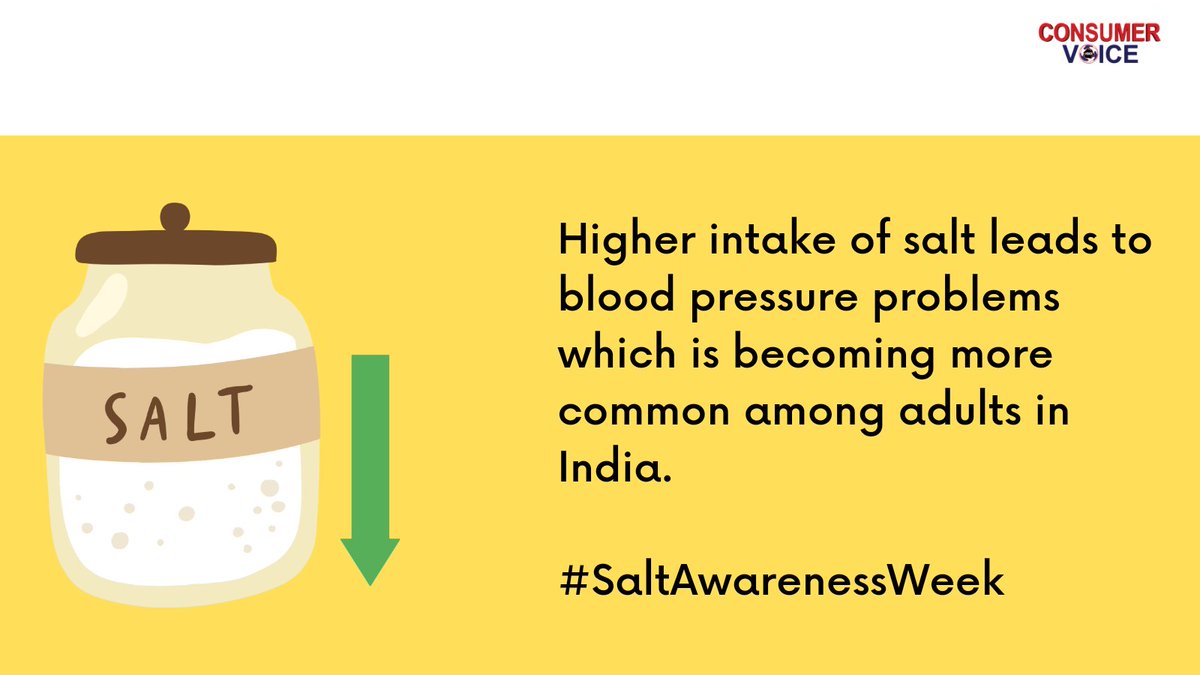 Restrict the intake of added salt to a maximum of 5g per day. Increased salt intake poses a health risk that may lead to hypertension and other related heart diseases. #SaltAwarenessWeek #HighSalt #Hypertension #BeatThePressure