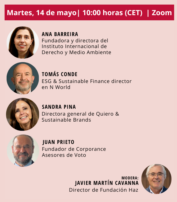 📺 WEBINAR: 'La batalla del greenwashing: claves e implicaciones'. @anambarreira participa mañana en un debate organizado por @FundacionHaz en el que se hablará de la denuncia de Iberdrola a Repsol por competencia desleal y publicidad engañosa. ✍️hazfundacion.org/cursos-formaci…