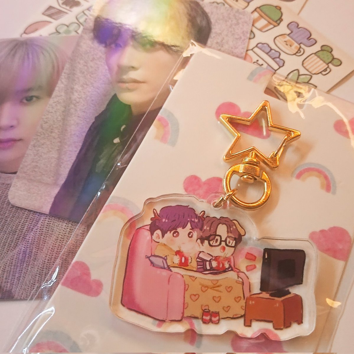 enfinitewrites's tweet photo. ⋆𐙚₊˚♡ 𝙝𝙚𝙚𝙟𝙖𝙠𝙚 𝙡𝙤𝙫𝙚 𝙢𝙖𝙞𝙡 🍜
from: @deermagi ೀ

ramyeonz ramen night keyring is here!! thank youuu for packing them safely, they looked soooo adorable!! 🤍🥺 #deermagifeedback https://t.co/aELRn5PPYl