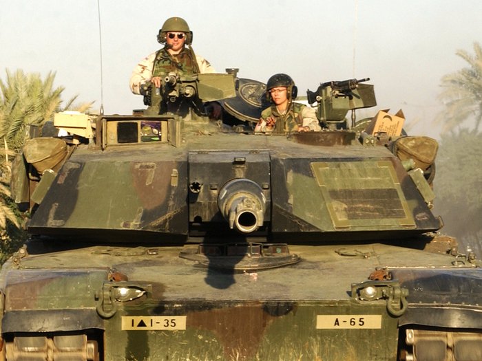 I want to be an M1 Abrams crewman.